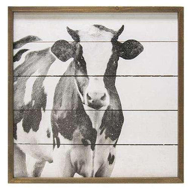 Simply Farmhouse Cow Wall Art - The Fox Decor
